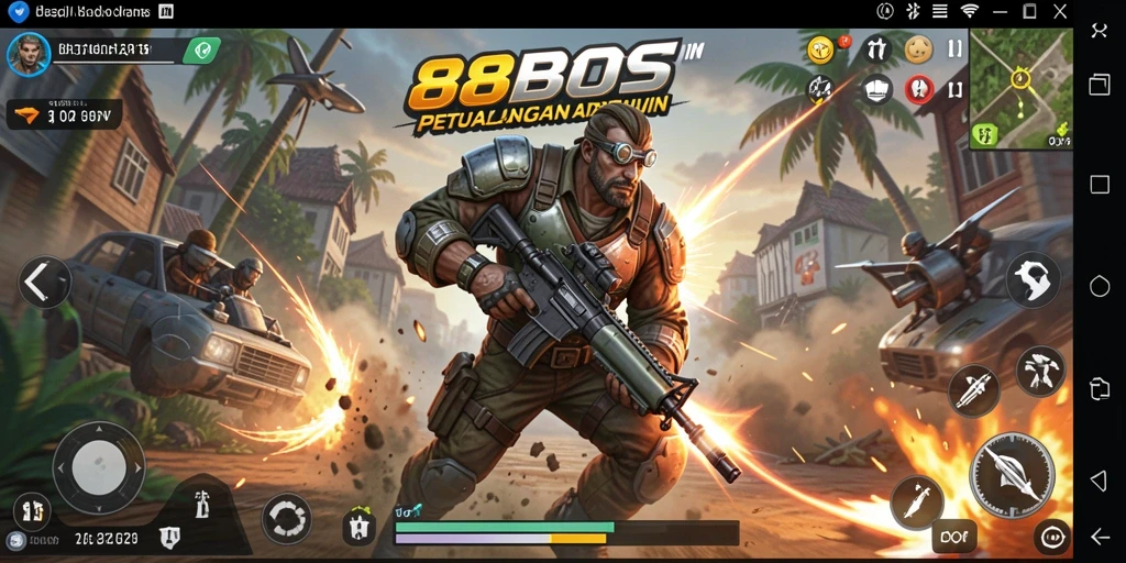 Tampilan gameplay Action menarik dari 88BOS dengan karakter dan aksi memukau.