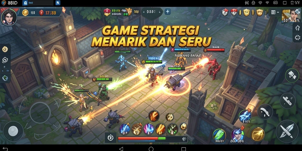 Gameplay seru dan strategi mendalam di 88ID.