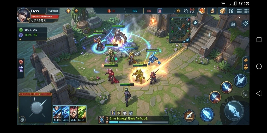 Tampilan gameplay menarik dari FA99 dengan strategi SLG yang mendebarkan.