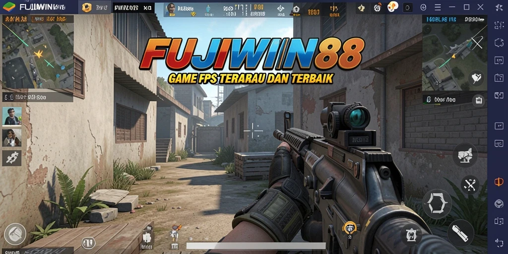 Gameplay FUJIWIN88 yang mendebarkan dengan aksi tembak-menembak.
