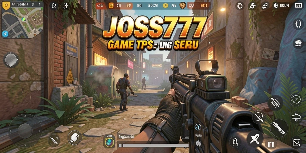 Gameplay seru JOSS777 dengan aksi tembak-menembak yang mendebarkan.