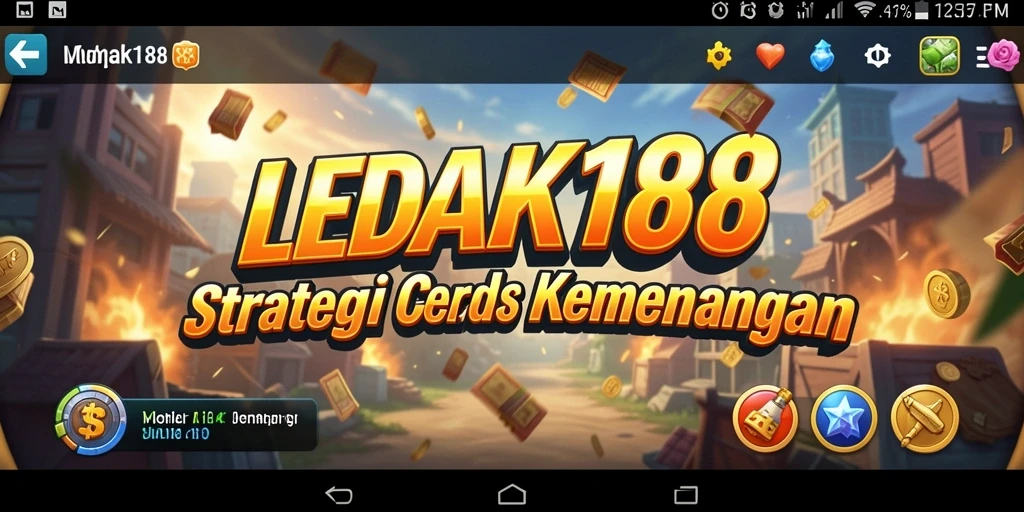 Tampilan gameplay LEDAK188 yang menampilkan strategi pertempuran yang dinamis.