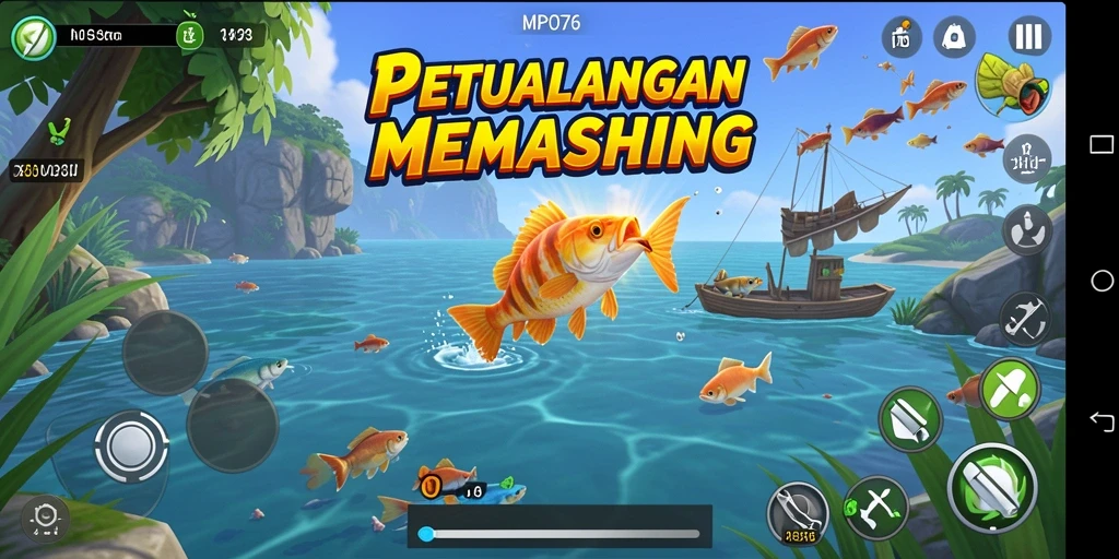 Tangkapan ikan yang menakjubkan dalam MPO76.