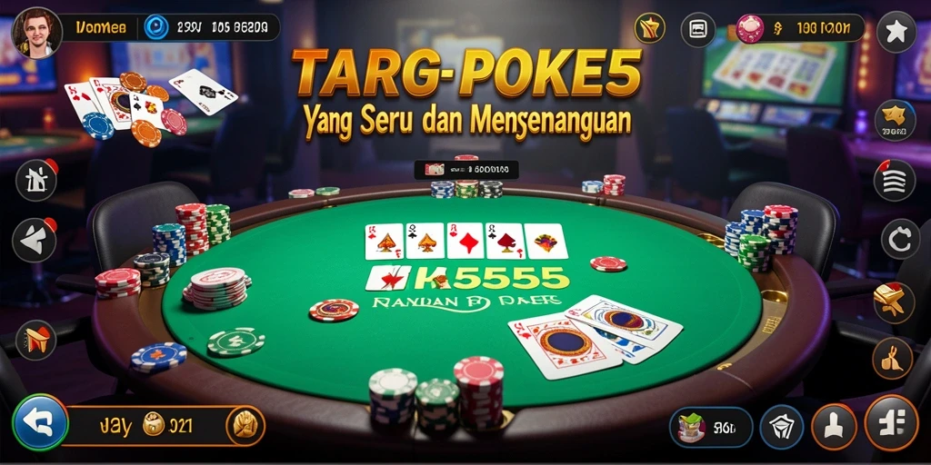 Tampilan utama TAR555 menampilkan pemain yang sedang berkompetisi dalam permainan Poker yang mendebarkan.